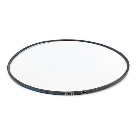 D&D 3V700 Wedge V-Belt, 70 in Outside Length, 3/8 in Top Width, 5/16 in Thickness, 1 Ribs 3V700